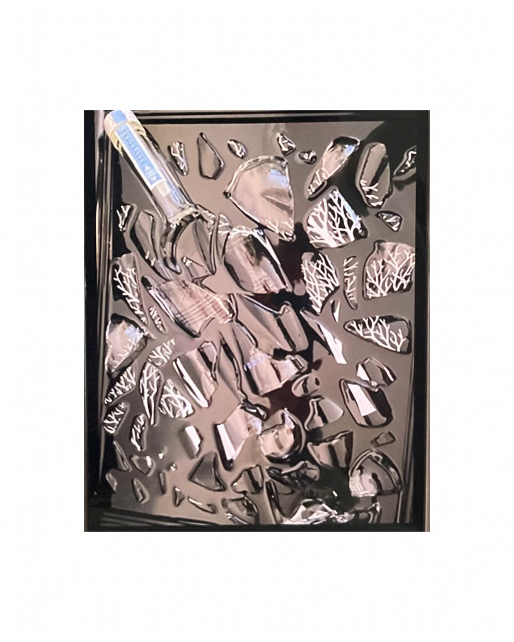 Broken Bottle Art